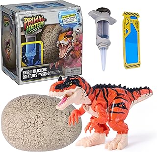 Primal Hatch Hybrid Hatchers Toy Dinosaur & Egg, Mystery Mini Dino Creature, Kids Toys for Boys & Girls Aged 5 & Up, Styles May Vary